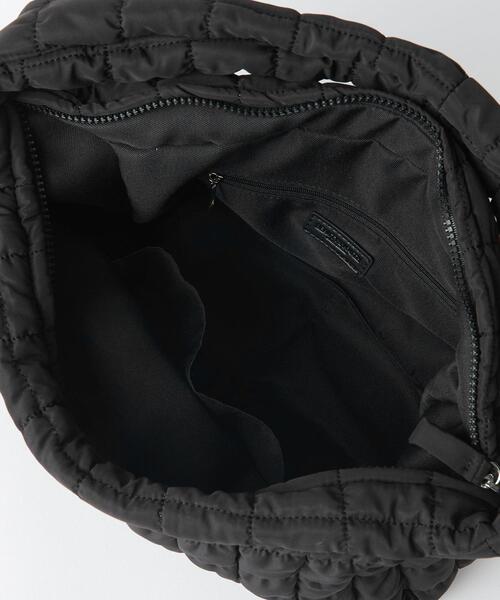 BEAUTY&YOUTH UNITED ARROWS（ビューティーアンドユースユナイテッドアローズ）の「ポップコーン ワンハンドル ショルダーバッグ（ショルダーバッグ・レディース・ブラック/ナチュラル・FREE）」の5枚目の写真