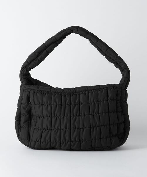 BEAUTY&YOUTH UNITED ARROWS（ビューティーアンドユースユナイテッドアローズ）の「ポップコーン ワンハンドル ショルダーバッグ（ショルダーバッグ・レディース・ブラック/ナチュラル・FREE）」の4枚目の写真