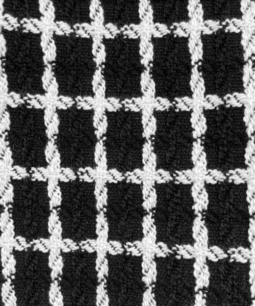 LVEU.(ラブユ.)の「【ZOZOTOWN限定】Tweed check tote bag / ツイードチェックトートバッグ(トートバッグ・レディース・ブラック/ホワイト・FREE)」の20枚目の写真