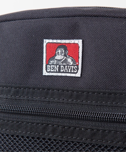 BEN DAVIS（ベンデイビス）の「【BEN DAVIS/ベンデイビス】ワイドショルダーバッグ ワンポイントブランドロゴ（ショルダーバッグ・メンズ・ブラック/ブラック系その他2/ブラック系その他・FREE）」の9枚目の写真