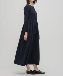 NANO universe | LB.03/リブ切り替えコクーンシルエットワンピース(ワンピース)