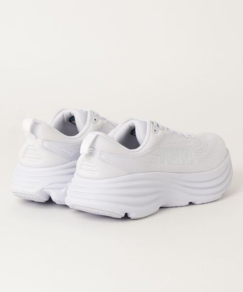 HOKA(ホカ)の「HOKA BONDI 8 / ホカ ボンダイ 8(スニーカー・メンズ・ベージュ/ホワイト・25.5cm/26.0cm/26.5cm/27.0cm/27.5cm/28.0cm/28.5cm/29.0cm/30.0cm)」の13枚目の写真