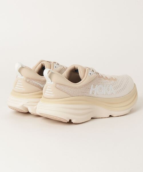 HOKA(ホカ)の「HOKA BONDI 8 / ホカ ボンダイ 8(スニーカー・メンズ・ベージュ/ホワイト・25.5cm/26.0cm/26.5cm/27.0cm/27.5cm/28.0cm/28.5cm/29.0cm/30.0cm)」の15枚目の写真