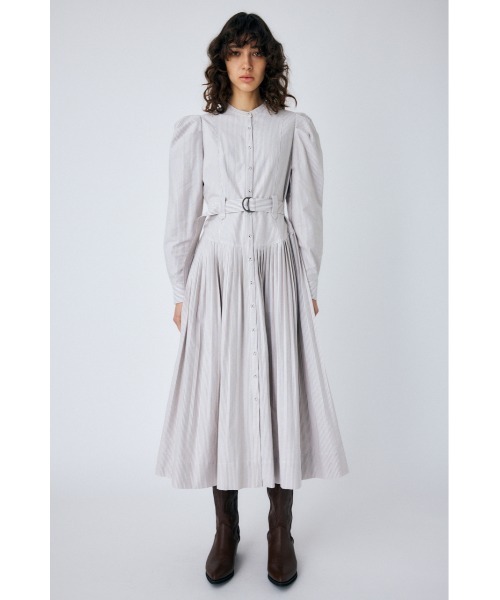 セール】BELTED PLEATS ドレス（ワンピース）｜MOUSSY（マウジー）の 