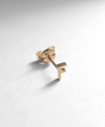 【WEB限定】K10イニシャルF スタッドピアス(片耳用)