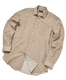 MEN'S BIGI（メンズビギ）の「DEVEAUX（デヴォー）コットンプリントシャツ（シャツ/ブラウス）」