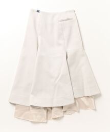 Cotton Karsey Flare Skirt