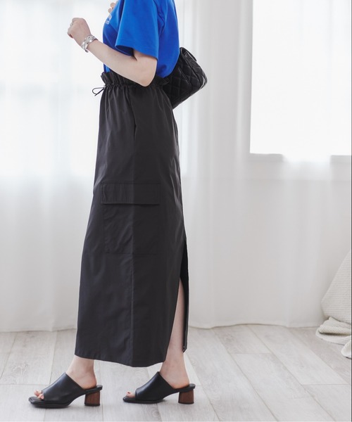 ANGIE（アンジー）の「カーゴスカート（スカート・レディース・ブラック/カーキ/イエロー・FREE）」の22枚目の写真