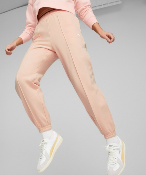 PUMA（プーマ）の「PUMA プーマ ウィメンズ CLASSICS スウェットパンツ（その他パンツ・レディース・ローズ/ブラック/タン・MEDIUM/SMALL/LARGE/X-SMALL）」の3枚目の写真