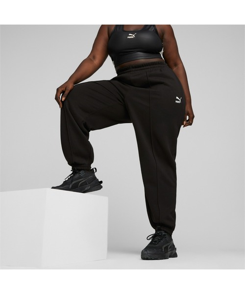 PUMA（プーマ）の「PUMA プーマ ウィメンズ CLASSICS スウェットパンツ（その他パンツ・レディース・ローズ/ブラック/タン・MEDIUM/SMALL/LARGE/X-SMALL）」の9枚目の写真