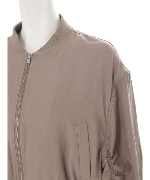 MERCURYDUO(マーキュリーデュオ)の「ドロストボリュームスリーブブルゾン(ブルゾン・レディース・ベージュ/アイボリー・FREE)」の18枚目の写真