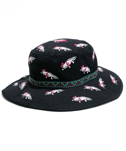 go slow caravan（ゴースローキャラバン）の「ライトキャンバス総刺繍 キャンパーハット（ハット・メンズ・カーキ/ネイビー/ベージュ/ブラック・FREE）」の11枚目の写真