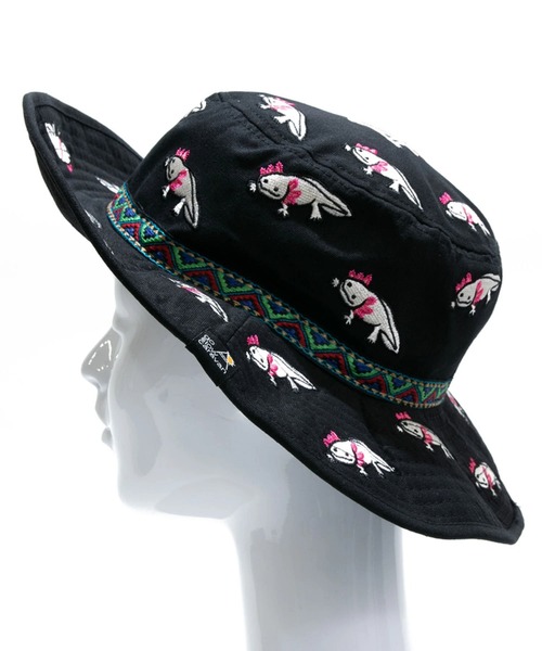 go slow caravan（ゴースローキャラバン）の「ライトキャンバス総刺繍 キャンパーハット（ハット・メンズ・カーキ/ネイビー/ベージュ/ブラック・FREE）」の5枚目の写真