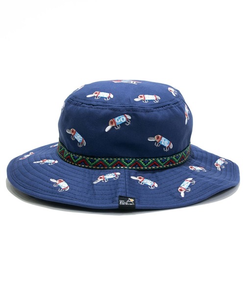 go slow caravan（ゴースローキャラバン）の「ライトキャンバス総刺繍 キャンパーハット（ハット・メンズ・カーキ/ネイビー/ベージュ/ブラック・FREE）」の20枚目の写真