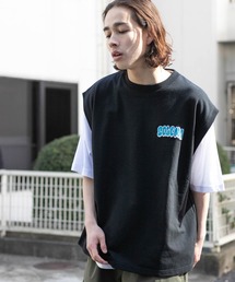 WEGO | WEGO/アンサンブルスウェットベスト半袖T(アンサンブル)