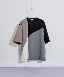 tk.TAKEO KIKUCHI | カーブスイッチ半袖カットソー(Tシャツ/カットソー)