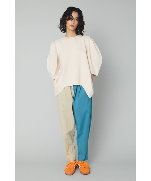 HeRIN.CYE(ヘリンドットサイ)の「Cocoon easy pants (コクーン イージー パンツ)(その他パンツ・レディース・ネイビー系/ブルー系その他/ブラック系その他・FREE)」の6枚目の写真