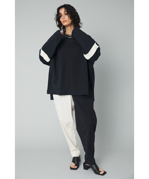 ヘリンドットサイCocoonパンツ黒 ヘリンドットサイ HeRIN.CYE ［予約］Cocoon easy pants （BLK
