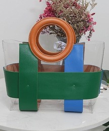 deux amour | クリアーハンドバッグ(ハンドバッグ)