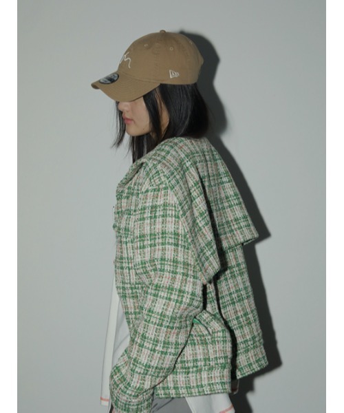 AMAIL(アマイル)の「AM NEW ERA CAP(キャップ・レディース・ベージュ/ブラック・FREE)」の12枚目の写真
