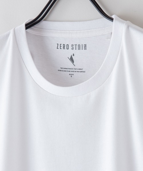JEANS MATE(ジーンズメイト)の「汗染みの目立ちにくいTシャツ ZEROSTAIN ゼロステイン 撥水性 UVカット レイヤード ノースリーブ(タンクトップ・メンズ・ネイビー/ブラック/ホワイト・X-LARGE/MEDIUM/LARGE)」の22枚目の写真