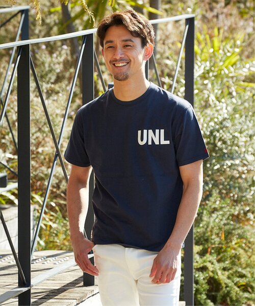 ikka(イッカ)の「【親子コーデ】URBAN NATURE LIFE アーバンネイチャーライフ ロゴプリントTシャツ(Tシャツ/カットソー・メンズ・ホワイト/ネイビー/イエロー/ミント・S/M/L/XL)」の19枚目の写真