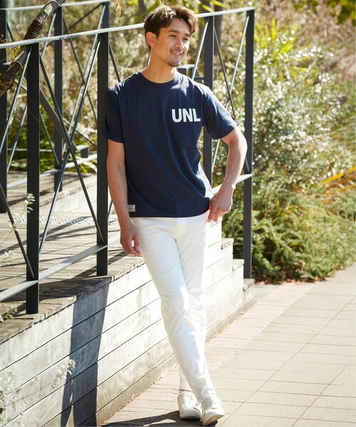 ikka(イッカ)の「【親子コーデ】URBAN NATURE LIFE アーバンネイチャーライフ ロゴプリントTシャツ(Tシャツ/カットソー・メンズ・ホワイト/ネイビー/イエロー/ミント・S/M/L/XL)」の22枚目の写真