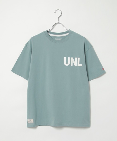 ikka(イッカ)の「【親子コーデ】URBAN NATURE LIFE アーバンネイチャーライフ ロゴプリントTシャツ(Tシャツ/カットソー・メンズ・ホワイト/ネイビー/イエロー/ミント・S/M/L/XL)」の8枚目の写真
