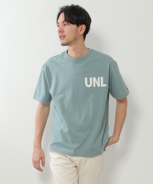 ikka(イッカ)の「【親子コーデ】URBAN NATURE LIFE アーバンネイチャーライフ ロゴプリントTシャツ(Tシャツ/カットソー・メンズ・ホワイト/ネイビー/イエロー/ミント・S/M/L/XL)」の15枚目の写真
