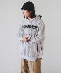 CHARI&CO | CHARI&CO / UNIVERSITY LOGO HOODIE SWEAT(パーカー)