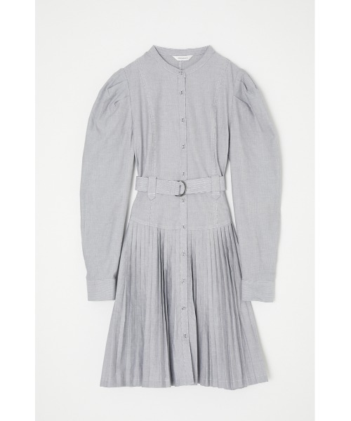 【セール】BELTED PLEATS MINI ドレス（ワンピース）｜MOUSSY（マウジー）