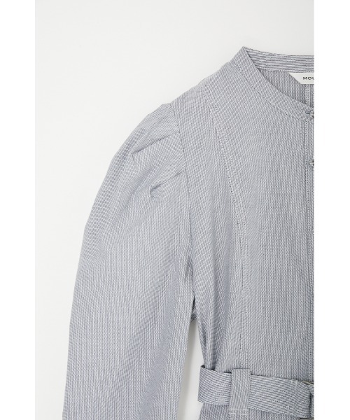 【セール】BELTED PLEATS MINI ドレス（ワンピース）｜MOUSSY（マウジー）