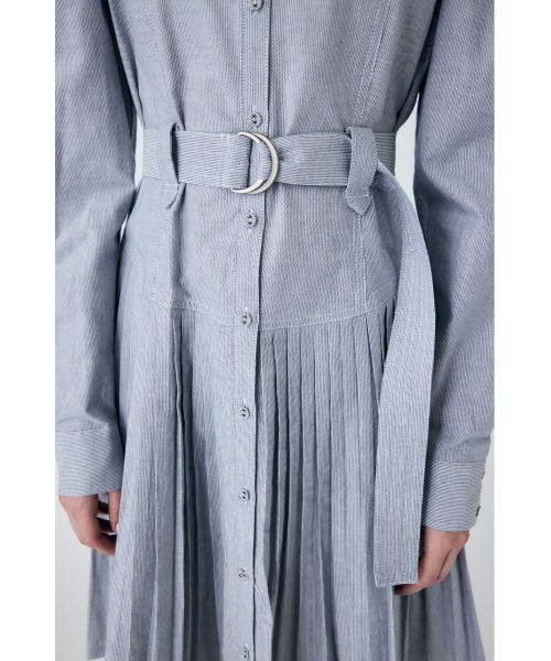 【セール】BELTED PLEATS MINI ドレス（ワンピース）｜MOUSSY（マウジー）