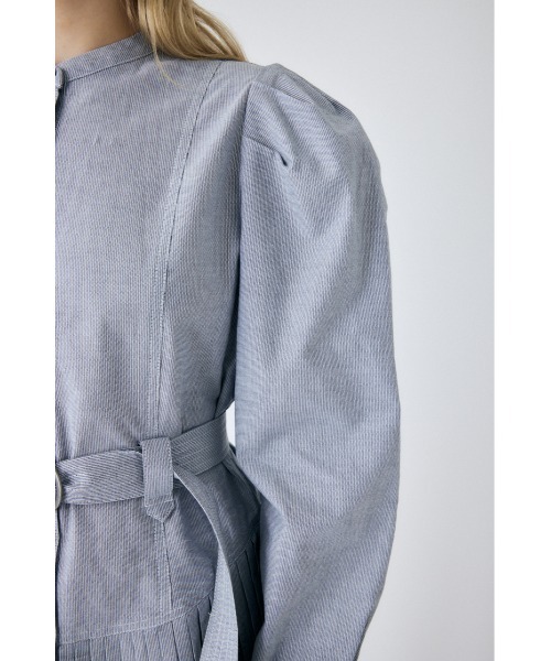 【セール】BELTED PLEATS MINI ドレス（ワンピース）｜MOUSSY（マウジー）