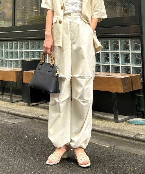 RODEO CROWNS WIDE BOWL（ロデオクラウンズワイドボウル）の「EZ DO PANTS（その他パンツ・レディース・ブラック/カーキ/オフホワイト/イエロー・FREE）」の2枚目の写真