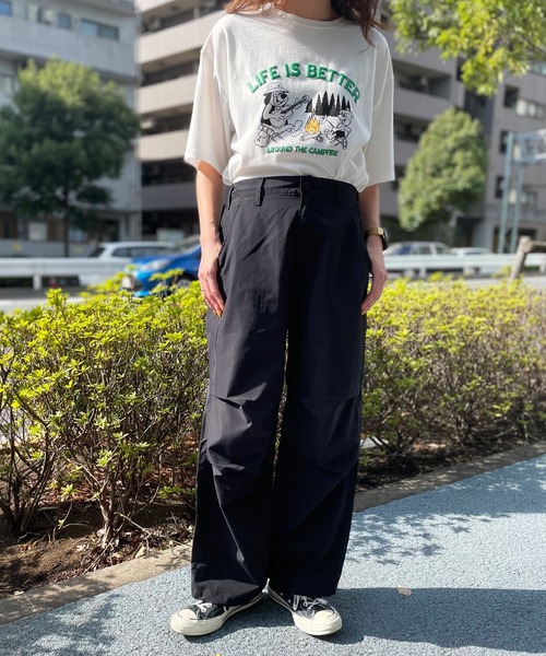 RODEO CROWNS WIDE BOWL（ロデオクラウンズワイドボウル）の「EZ DO PANTS（その他パンツ・レディース・ブラック/カーキ/オフホワイト/イエロー・FREE）」の8枚目の写真