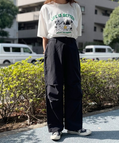 RODEO CROWNS WIDE BOWL（ロデオクラウンズワイドボウル）の「EZ DO PANTS（その他パンツ・レディース・ブラック/カーキ/オフホワイト/イエロー・FREE）」の7枚目の写真