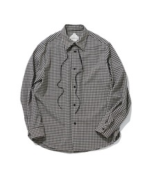 【ETHOSENS/エトセンス】Houndstooth shirt