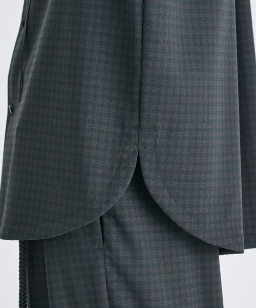 ETHOSENS(エトセンス)の「【ETHOSENS/エトセンス】Houndstooth shirt(シャツ/ブラウス・メンズ・キナリ/ネイビー・1/2)」の17枚目の写真