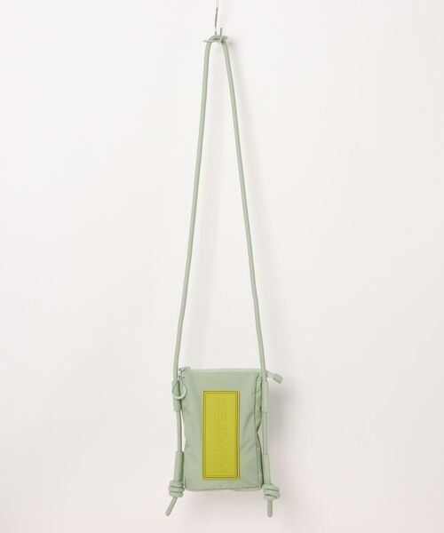 HUNTER(ハンター)の「/HUNTER/TRAVEL RIPSTOP PHONE POUCH(ショルダーバッグ・レディース・ライラック/ホワイト/ホワイト系その他/ブラック/イエロー/グリーン/ブラック×ピンク/ベージュ/ブラウン/ライトグリーン/ピンク/ダークパープル/ブラック系その他・FREE)」の9枚目の写真