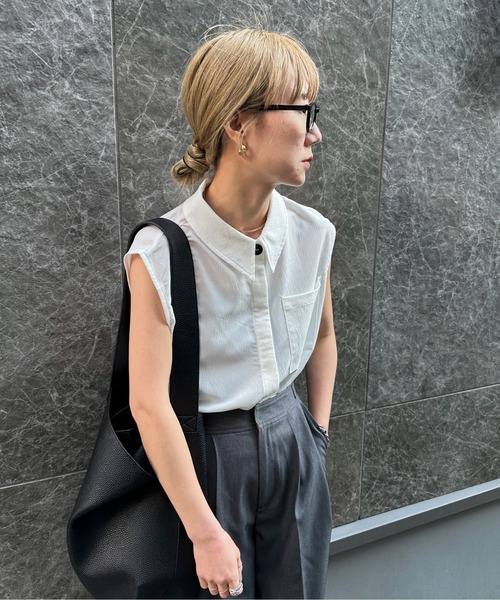 feepur（フェピュール）の「フェイクレザーショルダーバッグ（ショルダーバッグ・レディース・アイボリー/ブラック・FREE）」の19枚目の写真