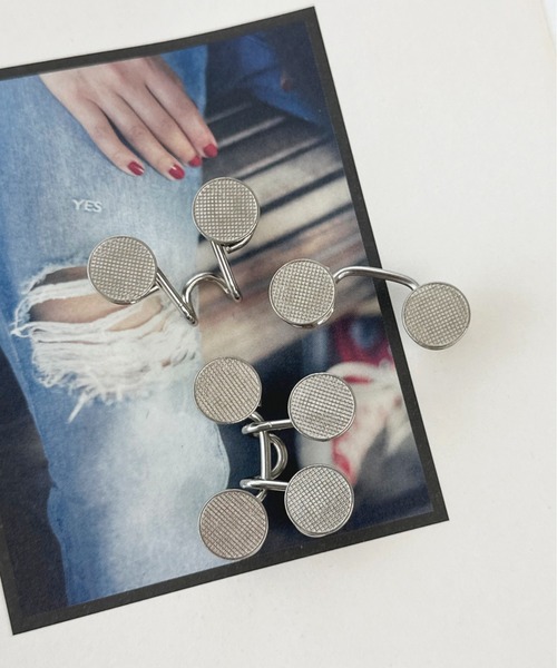 apres jour(アプレジュール)の「【apres jour×ARIAZ】ウエストバックル2個セット(ベルト・レディース・シルバー/ゴールド・FREE)」の3枚目の写真