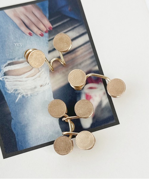 apres jour(アプレジュール)の「【apres jour×ARIAZ】ウエストバックル2個セット(ベルト・レディース・シルバー/ゴールド・FREE)」の7枚目の写真