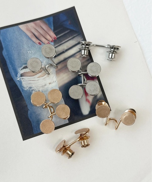 apres jour(アプレジュール)の「【apres jour×ARIAZ】ウエストバックル2個セット(ベルト・レディース・シルバー/ゴールド・FREE)」の10枚目の写真