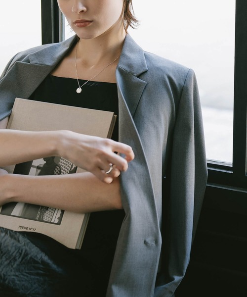 Ops.（オプス）の「ネックレス レディース シルバー925 金属アレルギー対応 コインネックレス【Novac ノバック】（ネックレス・レディース・シルバー系その他/ゴールド系その他/イエローゴールド/シルバー・ONE SIZE）」の7枚目の写真