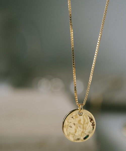 Ops.（オプス）の「ネックレス レディース シルバー925 金属アレルギー対応 コインネックレス【Novac ノバック】（ネックレス・レディース・シルバー系その他/ゴールド系その他/イエローゴールド/シルバー・ONE SIZE）」の17枚目の写真