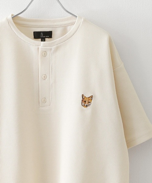 選べるYAMATO発送 肌触り◎ コットン ワッフルニットシャツ 半袖 ワンフォークロージング 1111clothing サマーニット メンズ