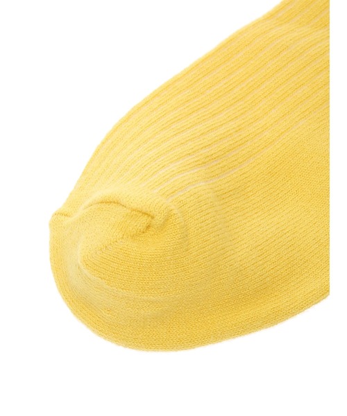 ehka sopo(エヘカソポ)の「【Disney】くまのプーさん/ラインソックス(ソックス/靴下・レディース・オフホワイト/マスタード・フリ-)」の4枚目の写真