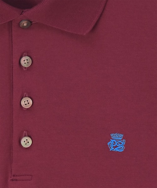 Paul Smith COLLECTION(ポールスミスコレクション)の「エンブロイダリーカノコ ポロシャツ / 134306 J2104(ポロシャツ・メンズ・ブラック/バーガンディー/ネイビー/オフホワイト・X-LARGE/MEDIUM/LARGE)」の11枚目の写真