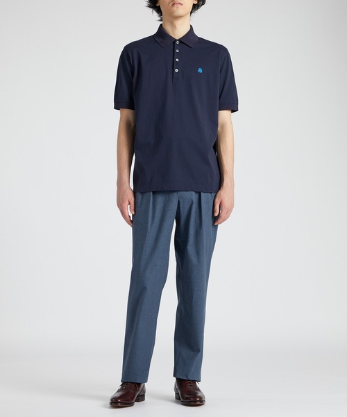 Paul Smith COLLECTION(ポールスミスコレクション)の「エンブロイダリーカノコ ポロシャツ / 134306 J2104(ポロシャツ・メンズ・ブラック/バーガンディー/ネイビー/オフホワイト・X-LARGE/MEDIUM/LARGE)」の13枚目の写真
